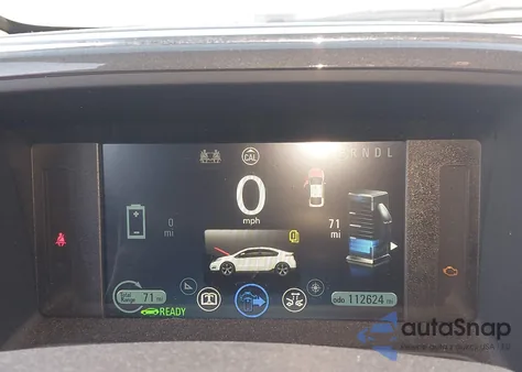 2015 Chevrolet Volt из США, поврежденный, VIN 1G1RB6E40FU130810